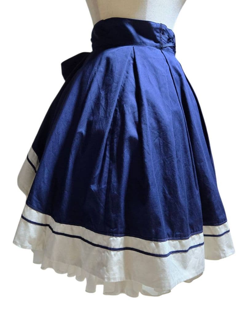 は*と様 【美品】ブリティッシュマリンバッスルスカート Victorian ma