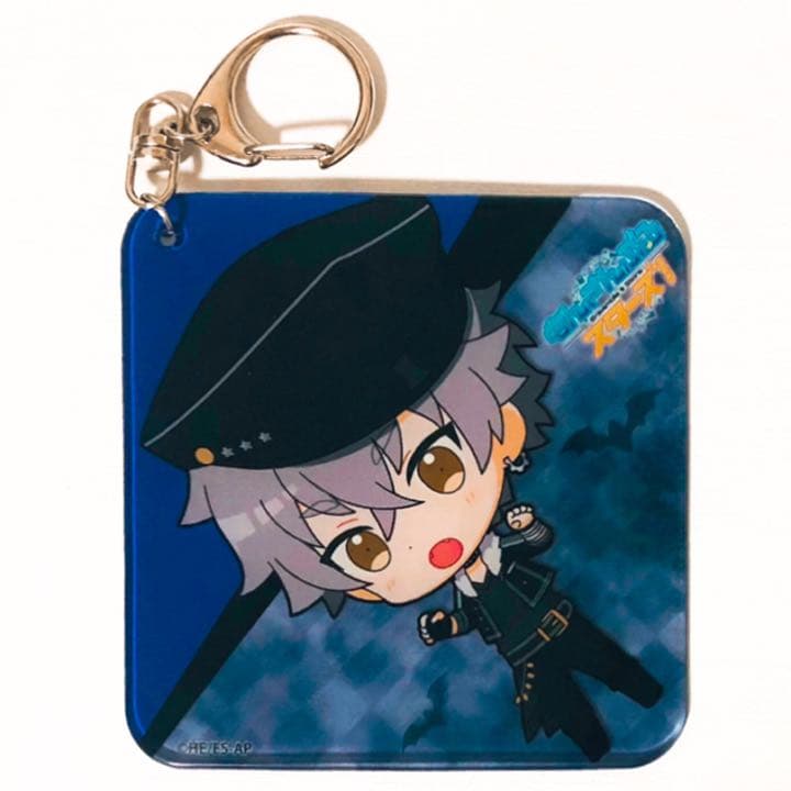 新品★あんスタ【UNDEAD】カラオケの鉄人★ふにふにコースター型ストラップ