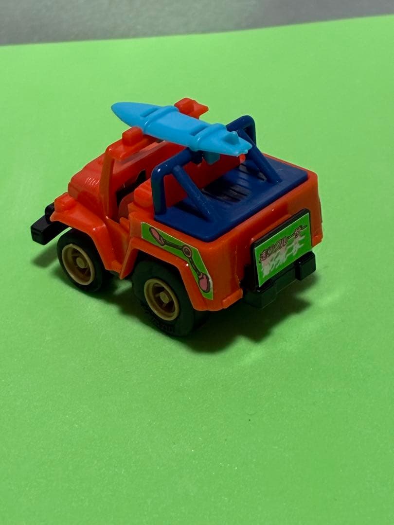 チョロQ、ランドクルーザー・オレンジ色