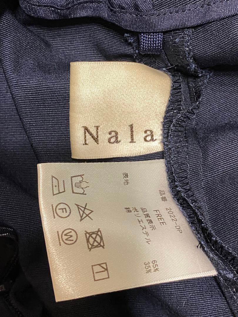 Nala ドレスパンツ　2022 ネイビー