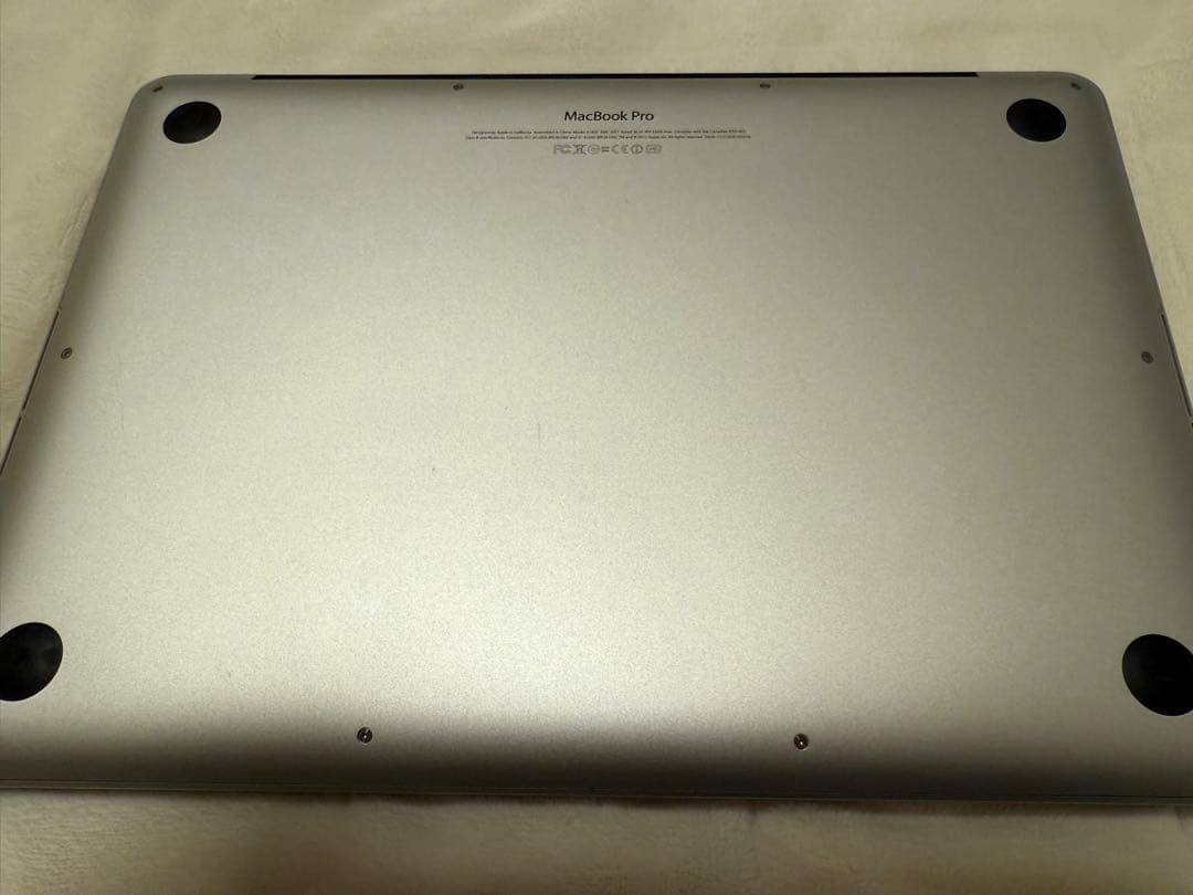 MacBook本体 MacBook Pro (Retina, 13-inch, Late 2012)