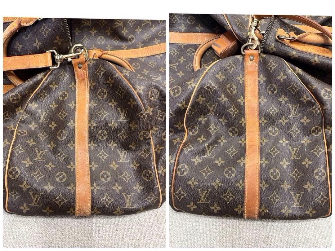 訳あり‼️LOUIS VUITTON ルイヴィトン　キーポル　バンドリエール　60