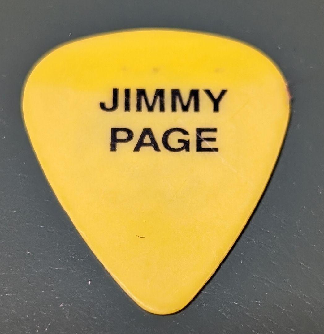 1999年　レッド・ツェッペリン ジミー・ペイジ 　ギターピック