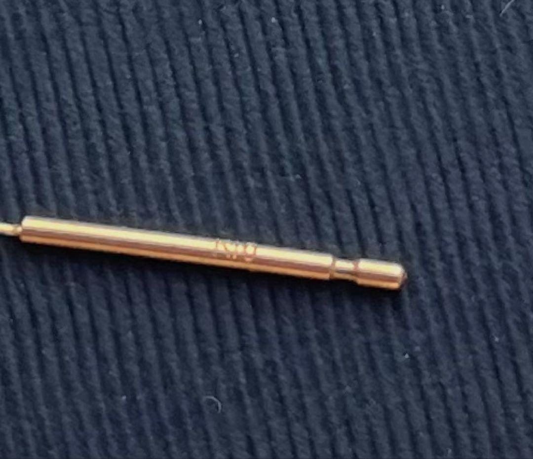 オデュース4℃ チェーンピアス　K10YG