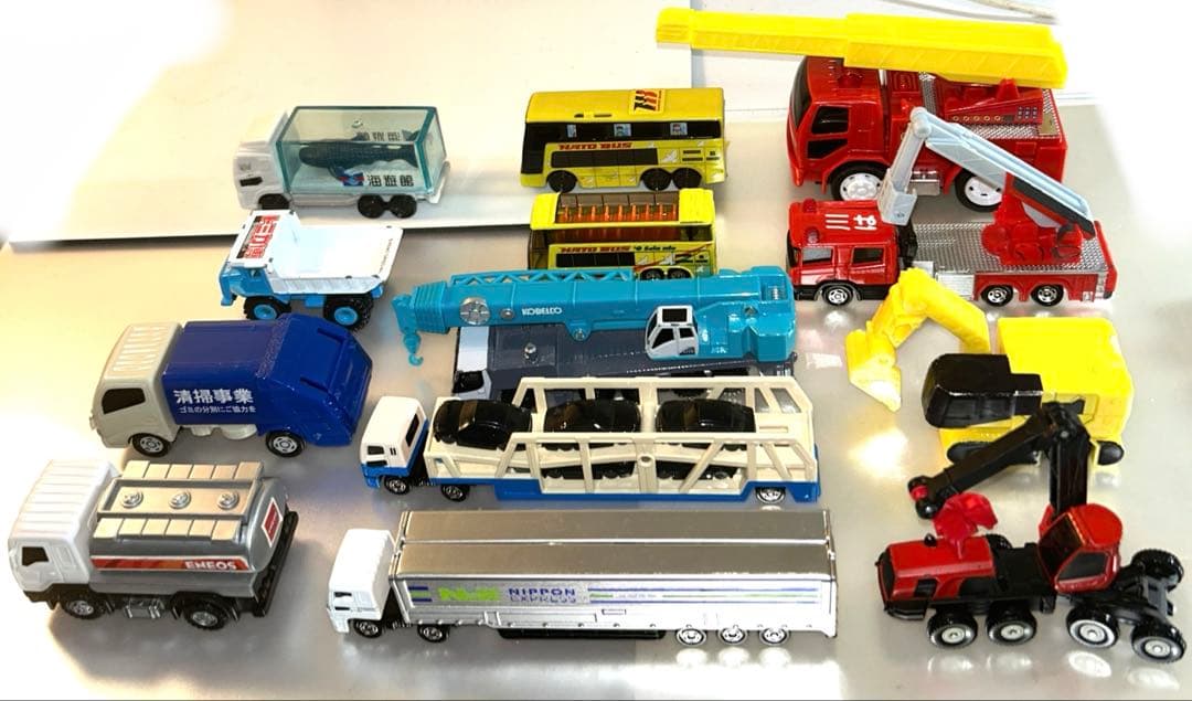働く車ミニカー13台セット