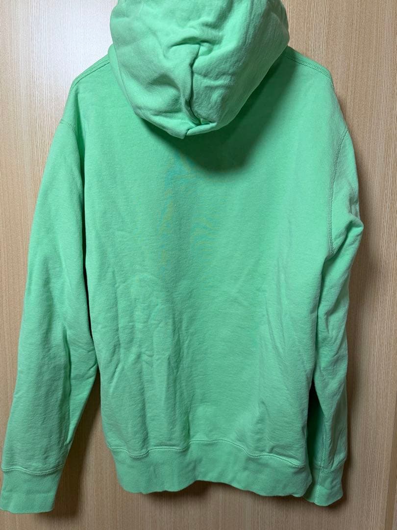 MIN-NANO × Creek Hoodieカナダ製　ライトグリーン Lサイズ