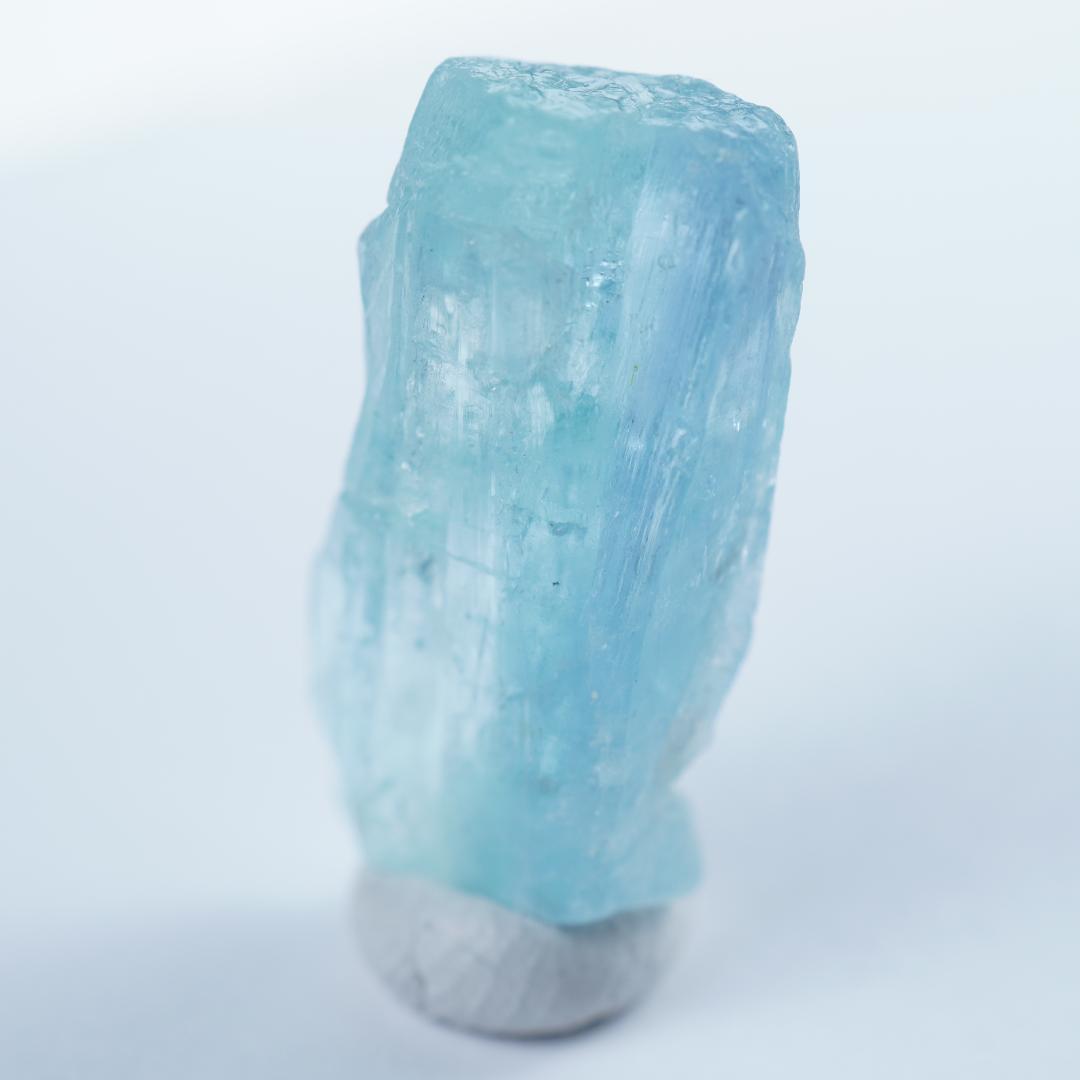 バイカラーアクアマリン　結晶　原石　ナイジェリア産