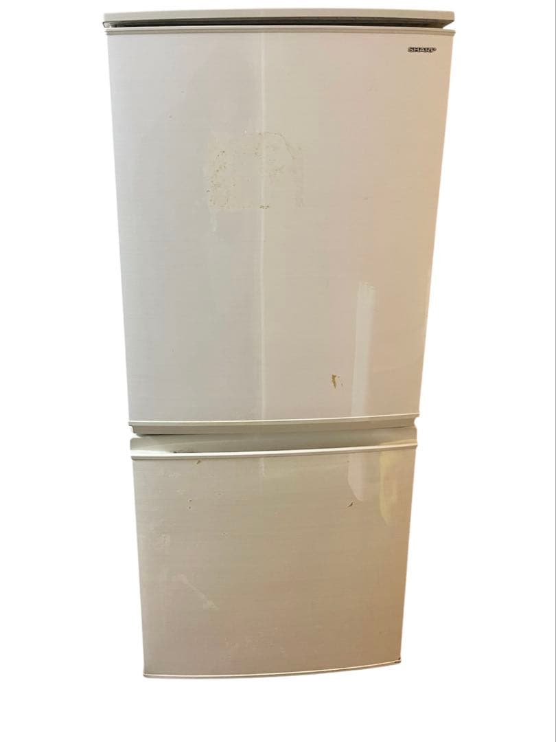 SHARP 冷蔵庫 137L ホワイト SJ-D14F-W