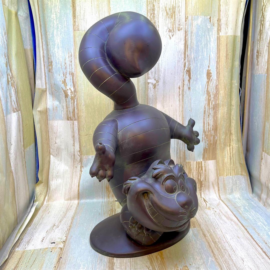 不思議の国のアリス ブロンズ像風 不思議の国のアリス チェシャ猫 フィギュア