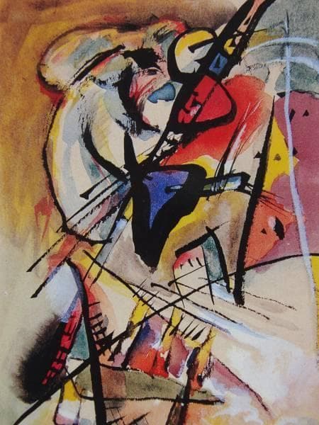 WASSILY KANDINSKY、OHNE TITEL、海外版超希少レゾネ