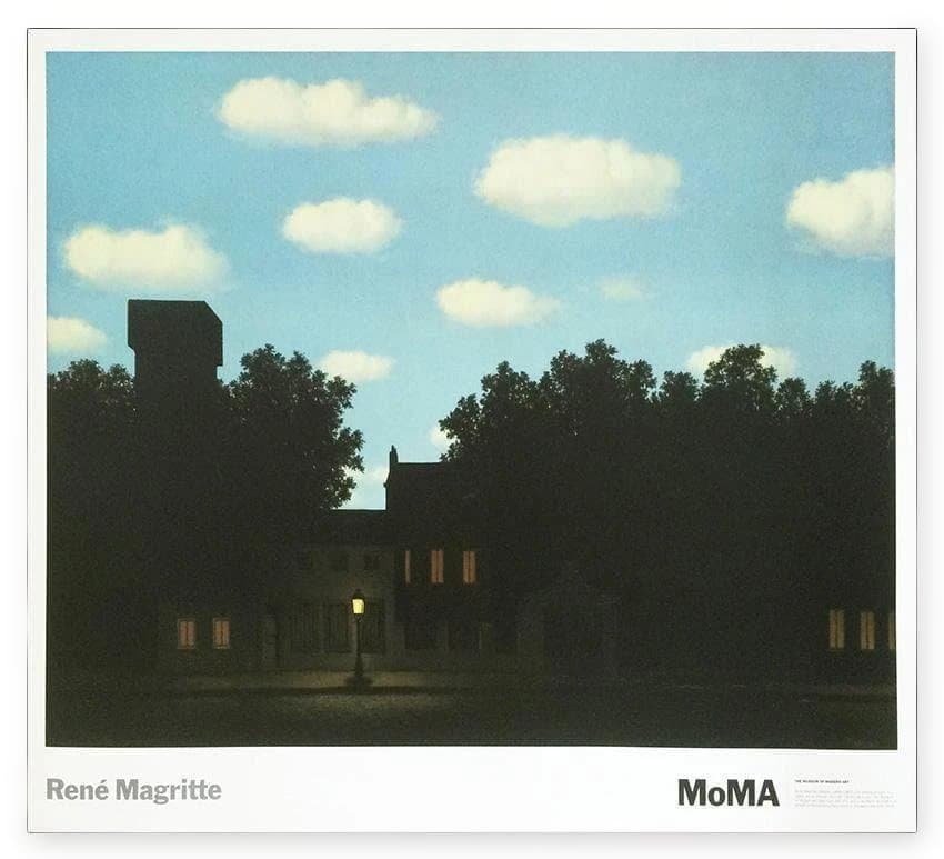 光の帝国　1950/ルネ マグリット/ポスター magrrit moma
