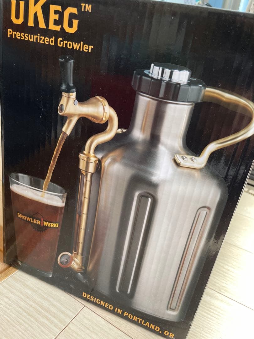 新品未使用品⭐︎ uKeg 128 ステンレス製グロウラー