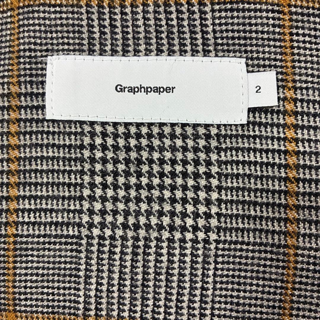 試着のみ セットアップ グラフペーパー チェック ウールシャツ コックパンツ