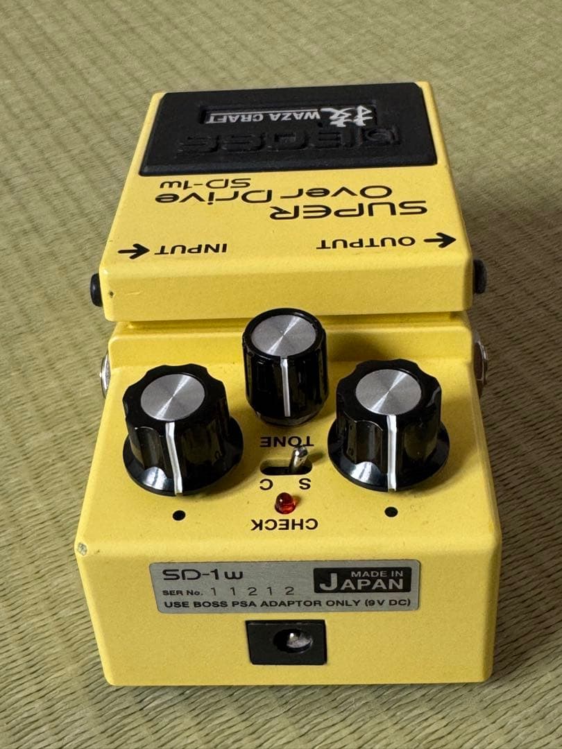 BOSS SD-1w SUPER OverDrive ー オーバドライブ