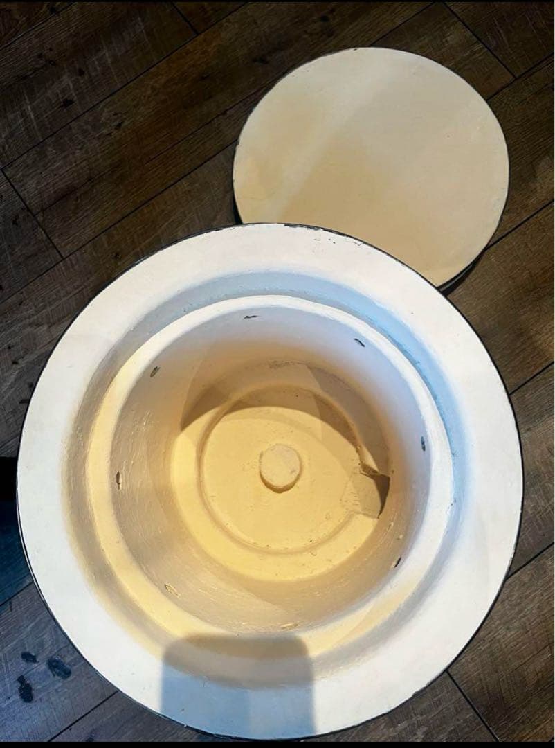 《火種コンロ》希少な珪藻土●再入荷●フタ付き新品未使用