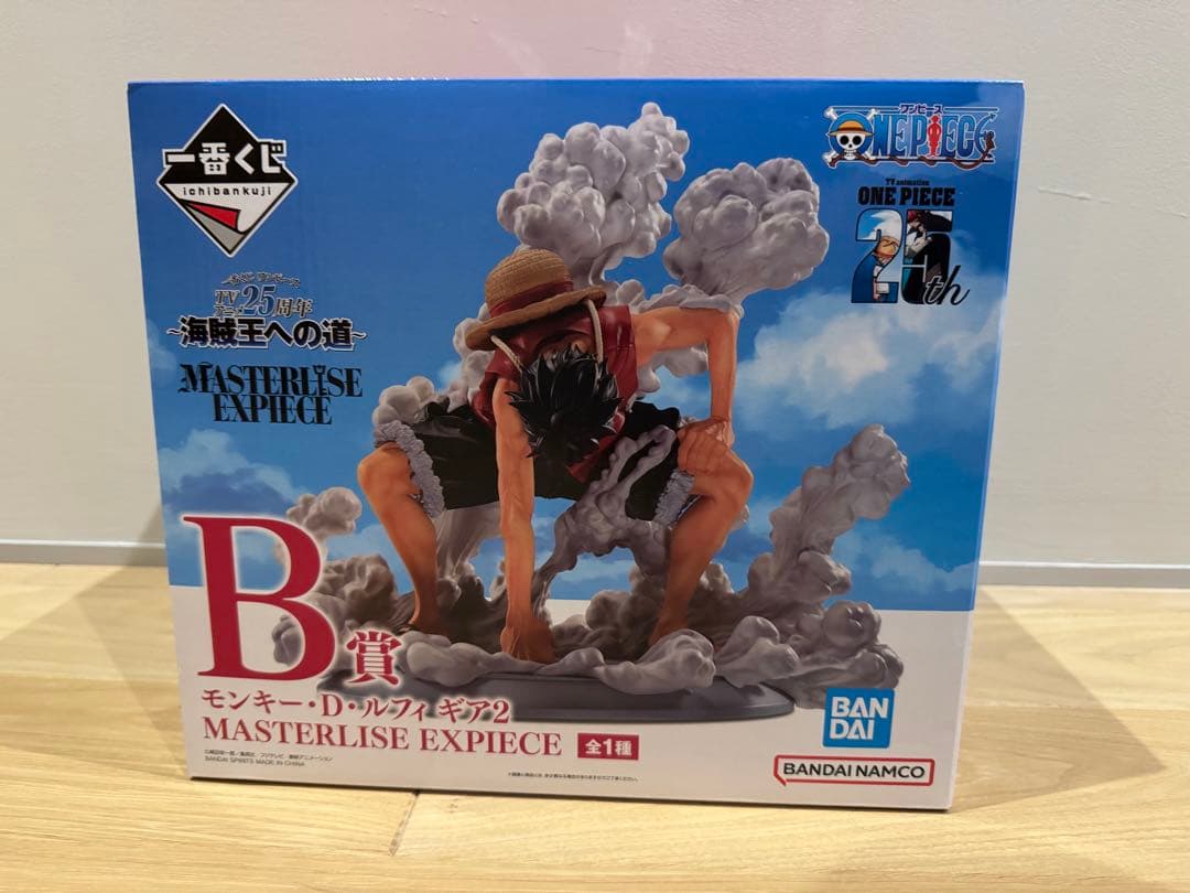 ONE PIECE モンキー・D・ルフィ B賞 フィギュア 海賊王への道