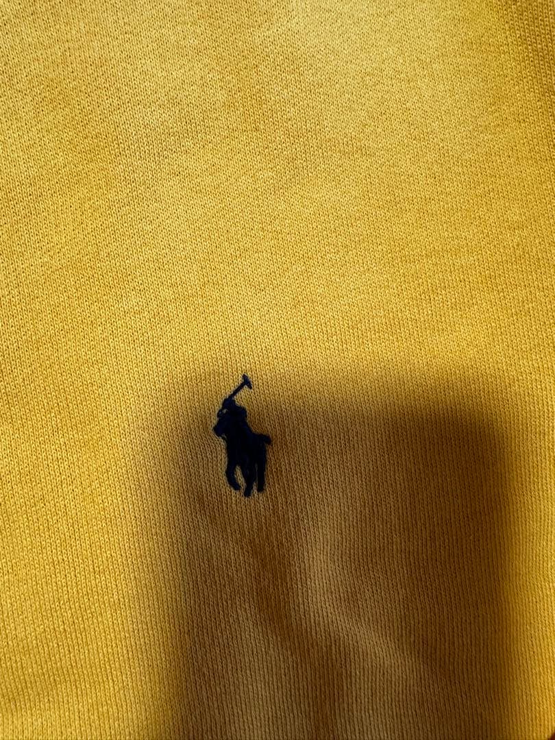 [新品　タグ付き]ラルフローレン イエロートレーナー S　裏起毛 140