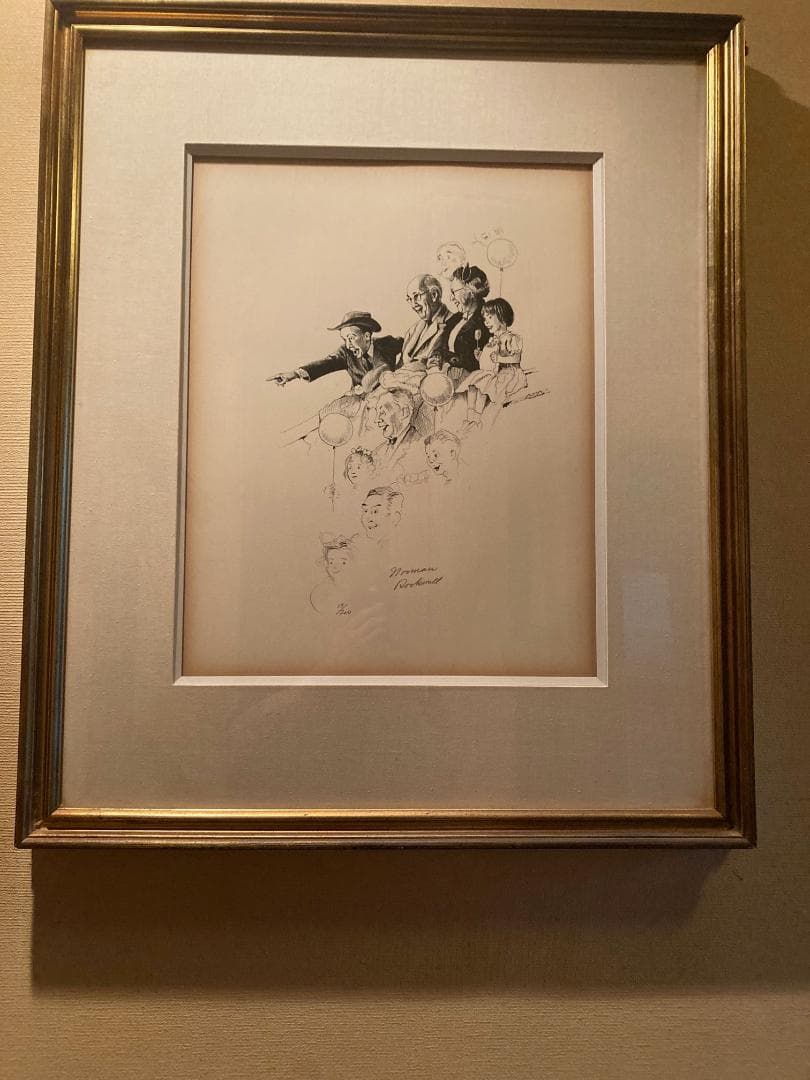 norman rockwell circus (rare!! 送料込み!! )
