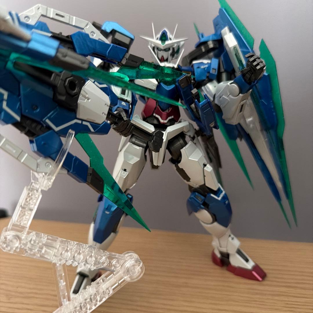 【組立済】MG ダブルオークアンタフルセイバー［スペシャルコーティング］