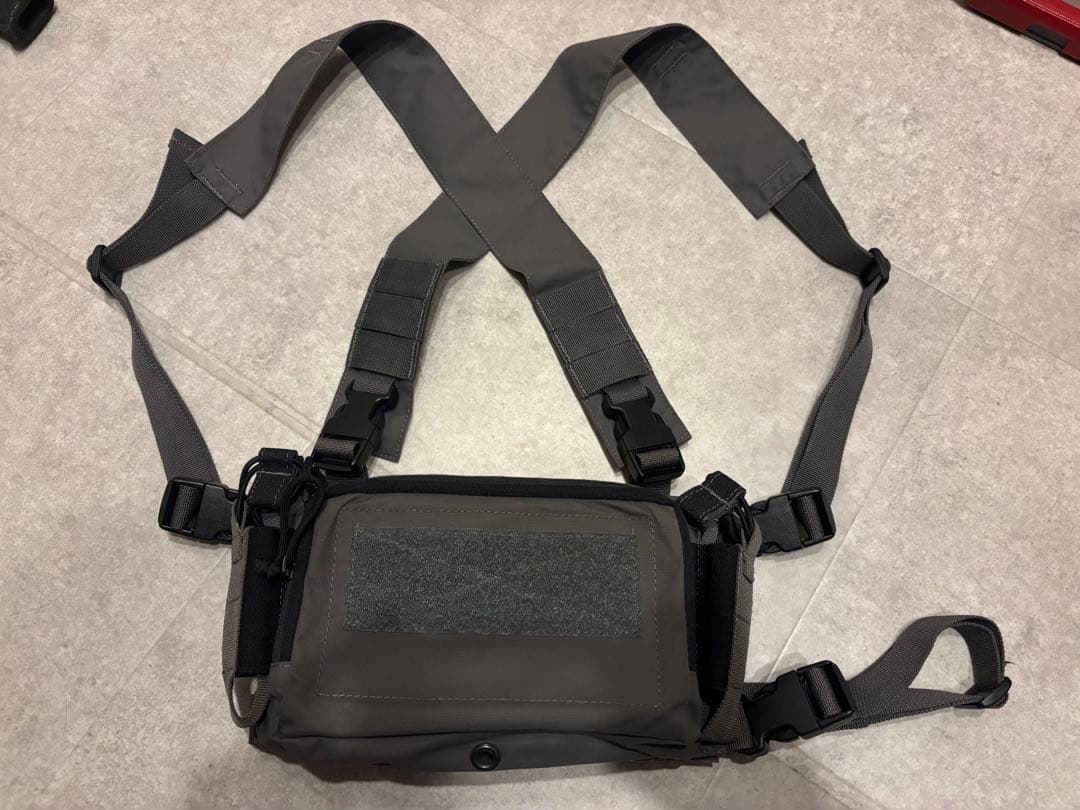 PEW Tactical HSPスタイル D3CRMチェストリグ ウルフグレー