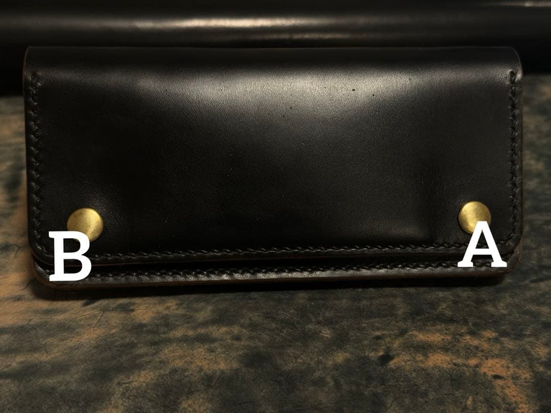 [t]ホースバット(茶芯)トラッカーウォレットTYPE01＋キーホルダー