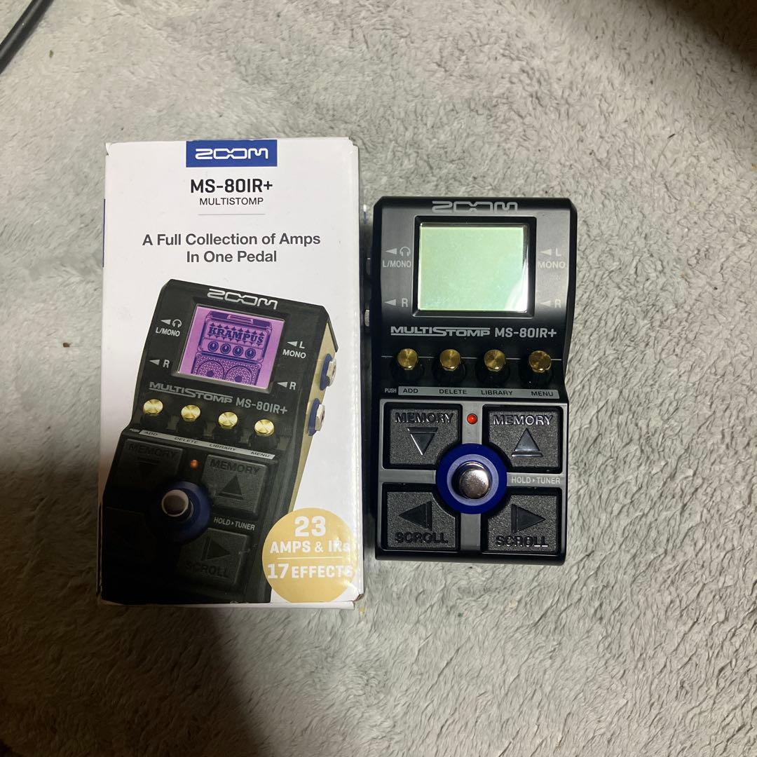 ギター zoom MS-80IR+