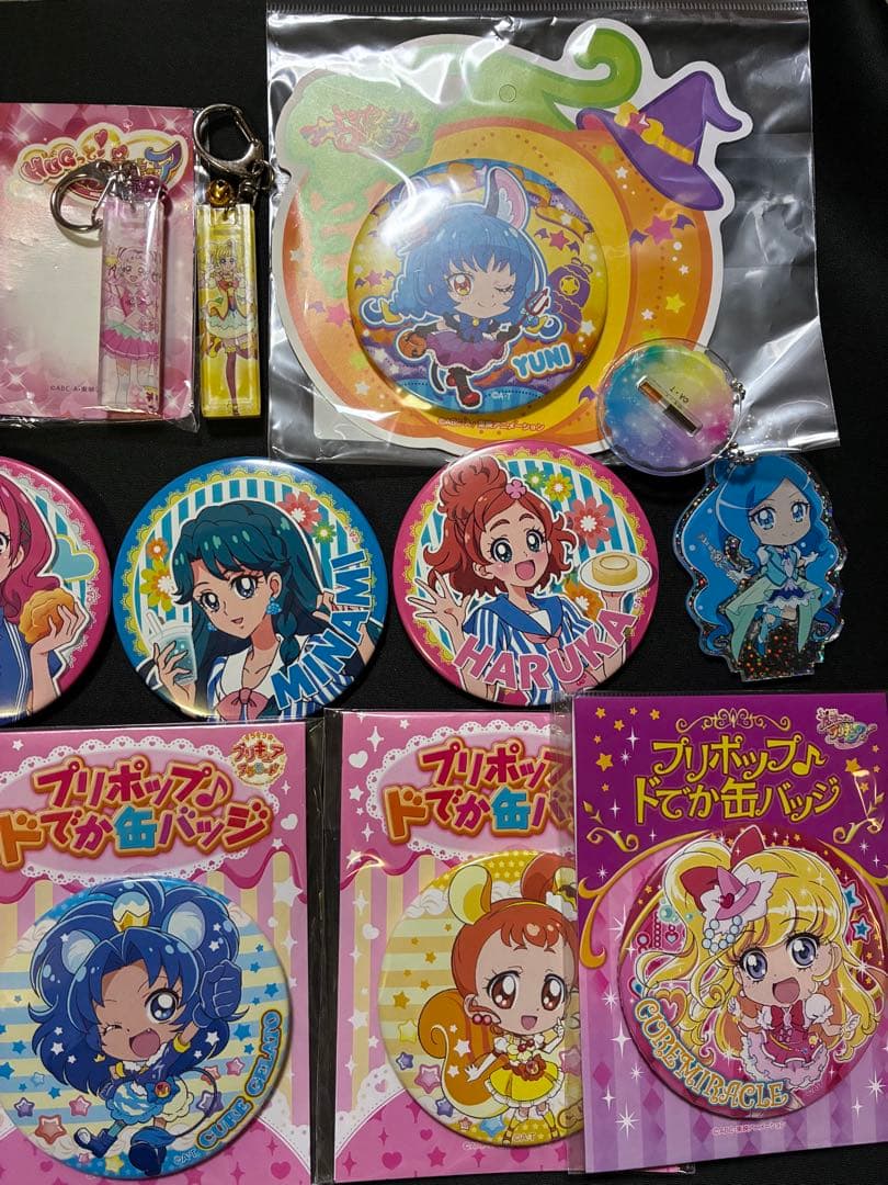 プリキュア　ローソン プリポップ　ドデカ　缶バッジ