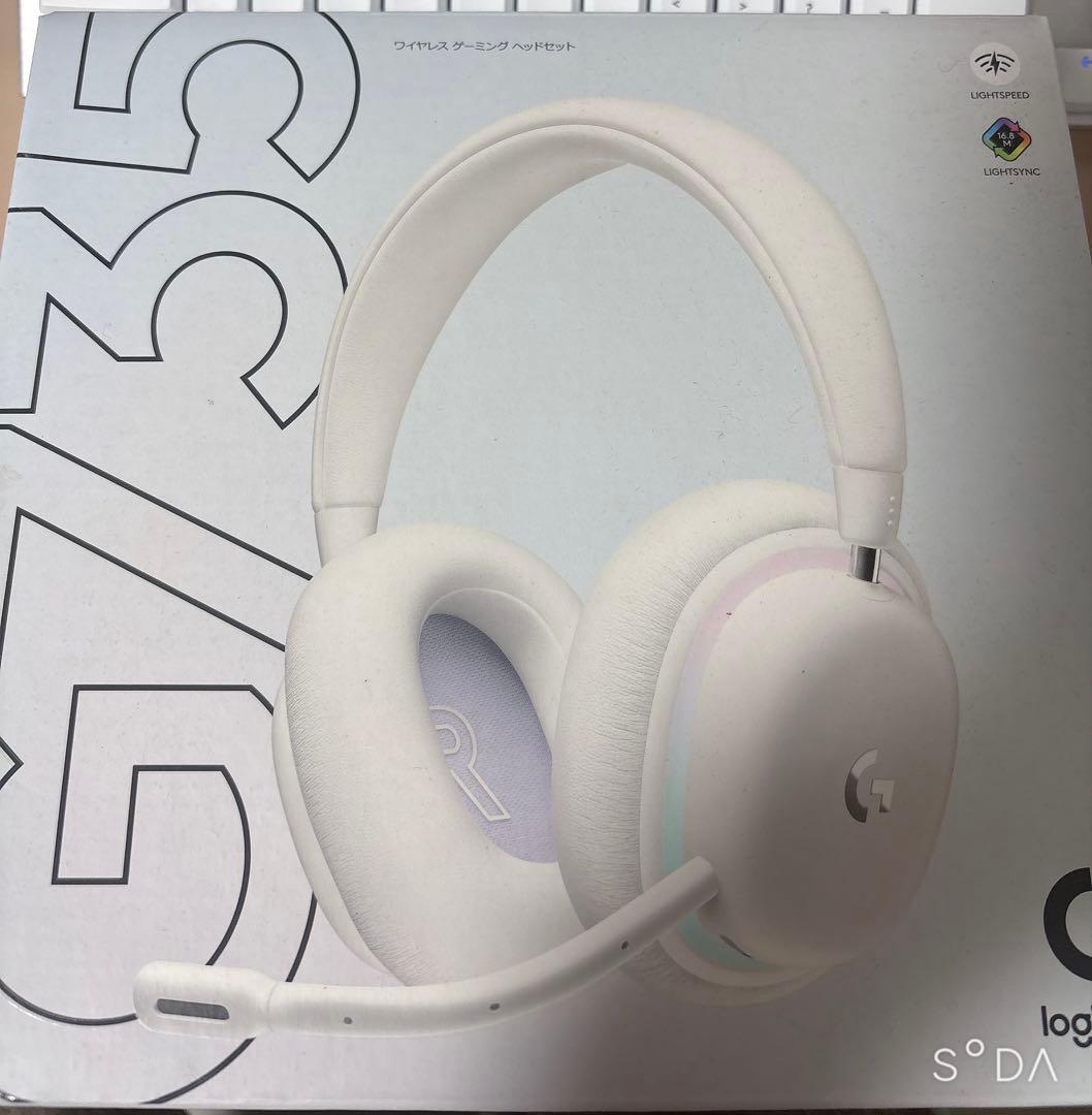 【超美品】Logitech G735 ゲーミングヘッドセット ホワイト