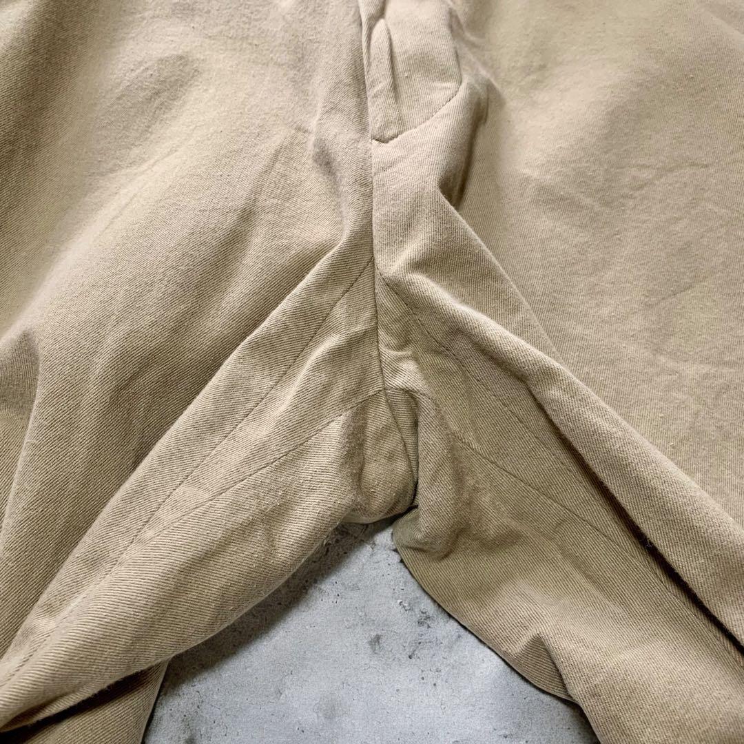 【人気】YAECA ヤエカ チノワイドパンツ カーキ 68603