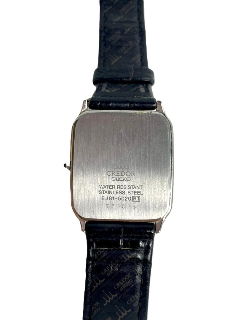 ◆SEIKO CREDOR 8J81-5020 メンズ腕時計 09214