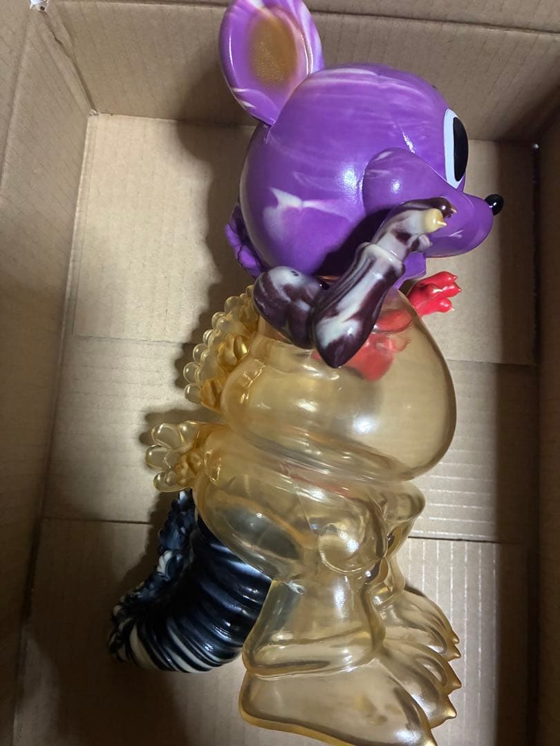 Y*u様 ブラックブックトイ　マウスジラ　ソフビ　怪獣　インディーズ　ゴジラ