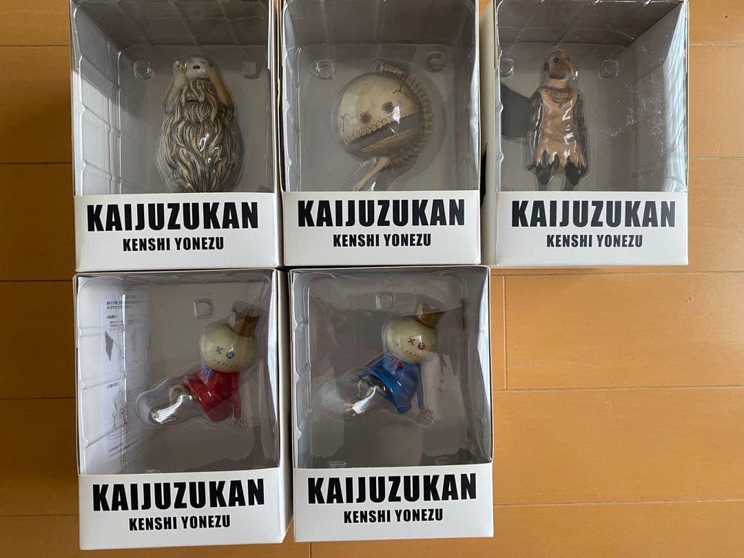 米津玄師　かいじゅうずかんフィギュア　コンプリートセット（箱付き）
