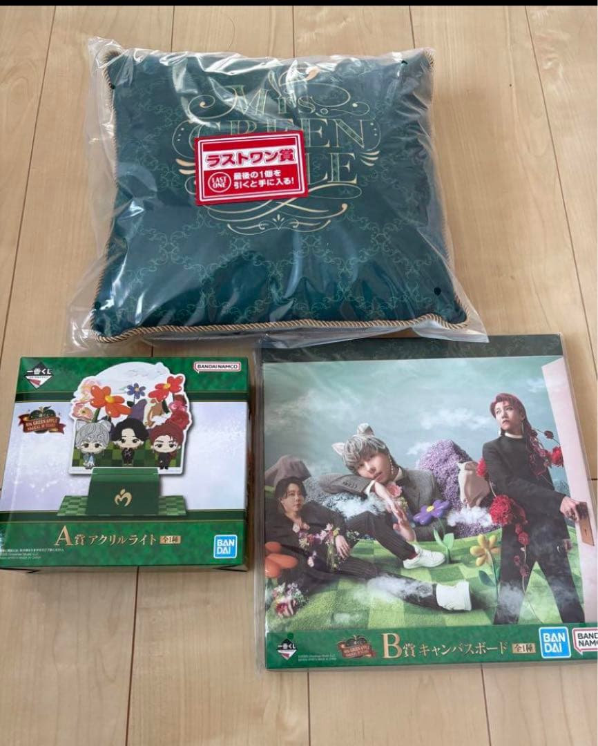 ミセスグリーンアップル　一番くじ　a賞とb賞ラストワン　３点セット
