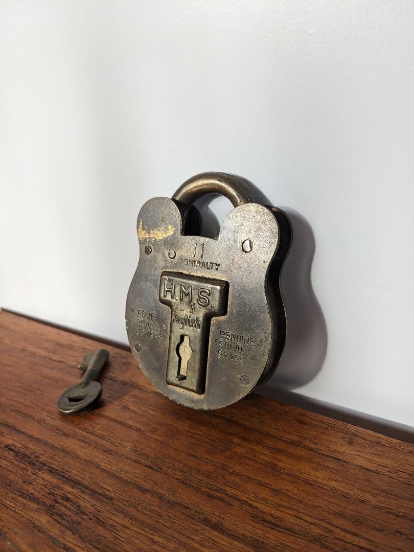 値下げ！アメリカ製　アンティーク　南京錠　ヴィンテージ