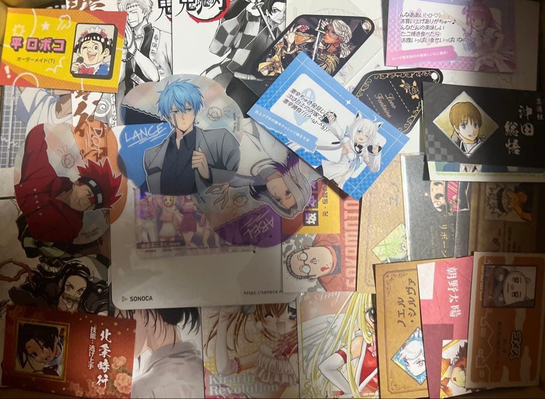 アニメ　キャラクター　紙雑貨　1900枚以上　大量まとめ売り