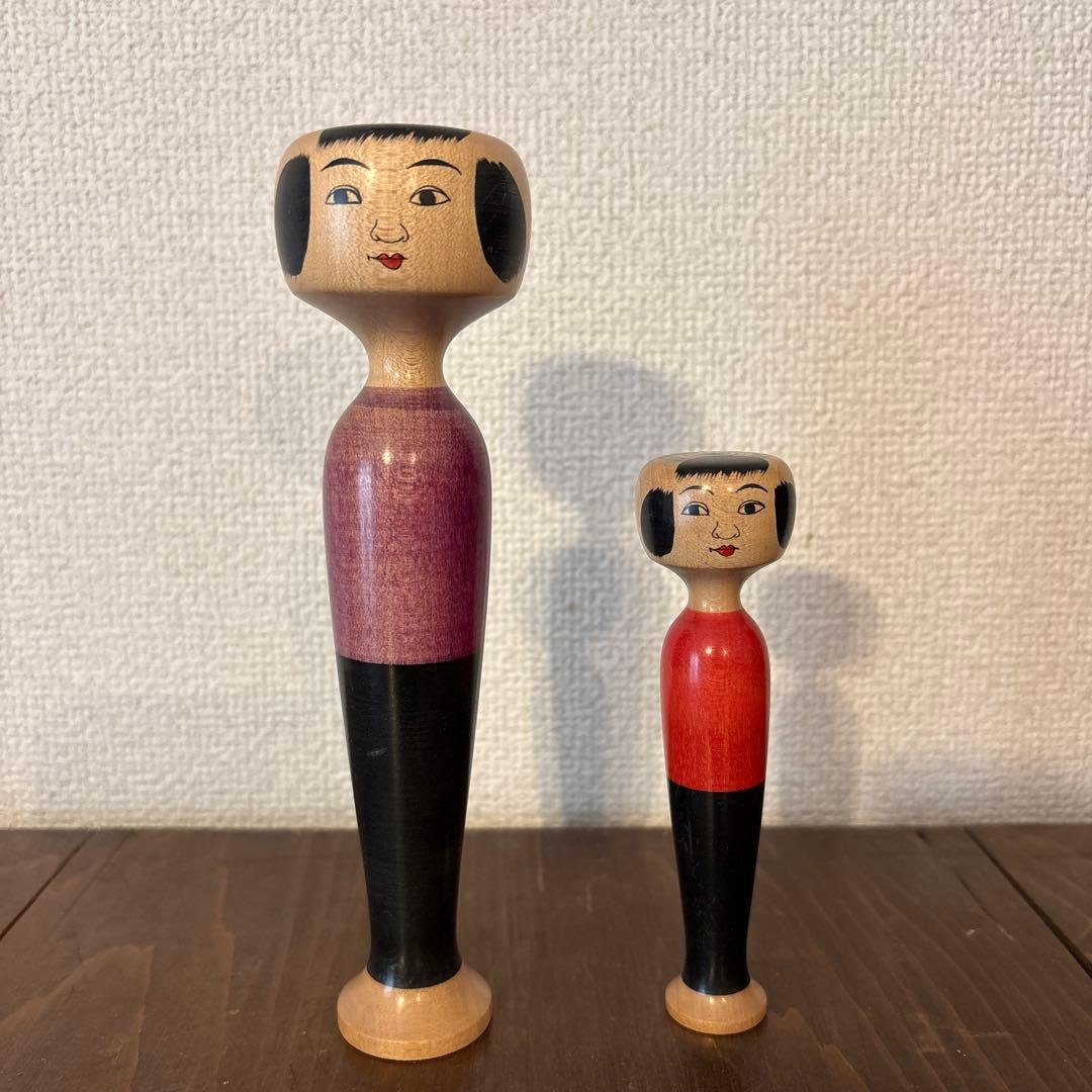 コゲスンボコ社 BEAMS×fennica ラグビーこけし2体セット