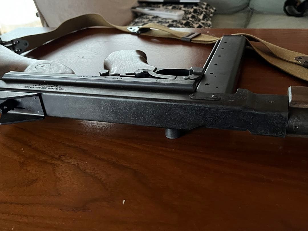 東京マルイ トンプソン ブローバック 木製ストック