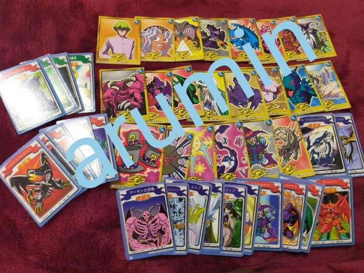 遊戯王　東映　ミニカード　初期　バンダイ　珍品　食玩　スナック　マイナー　希少