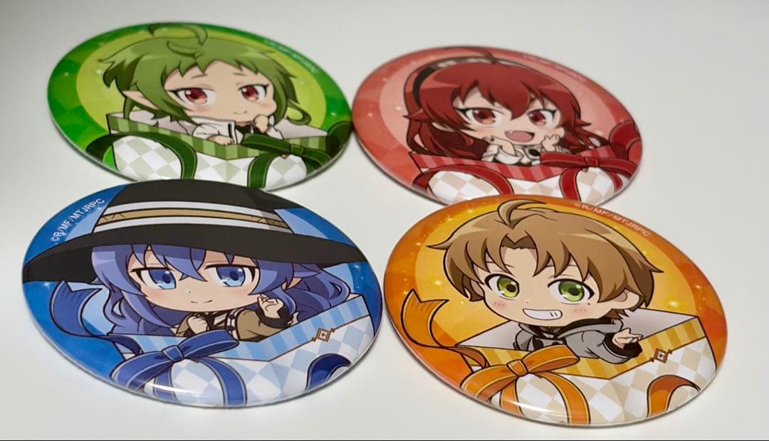 公*o様 ニコニコ超会議2022　無職転生缶バッジ4種セット