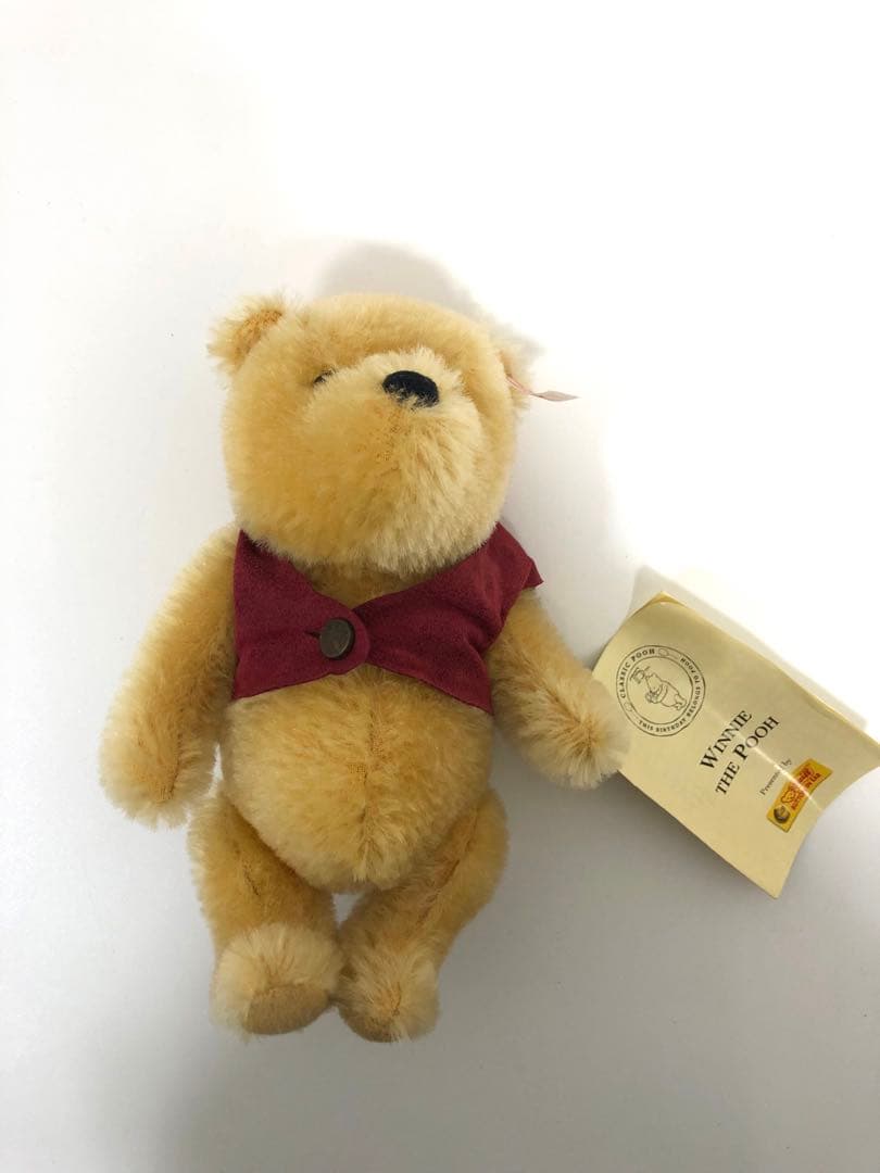 シュタイフ くまのプーさん 75周年記念 ぬいぐるみ　STEIFF