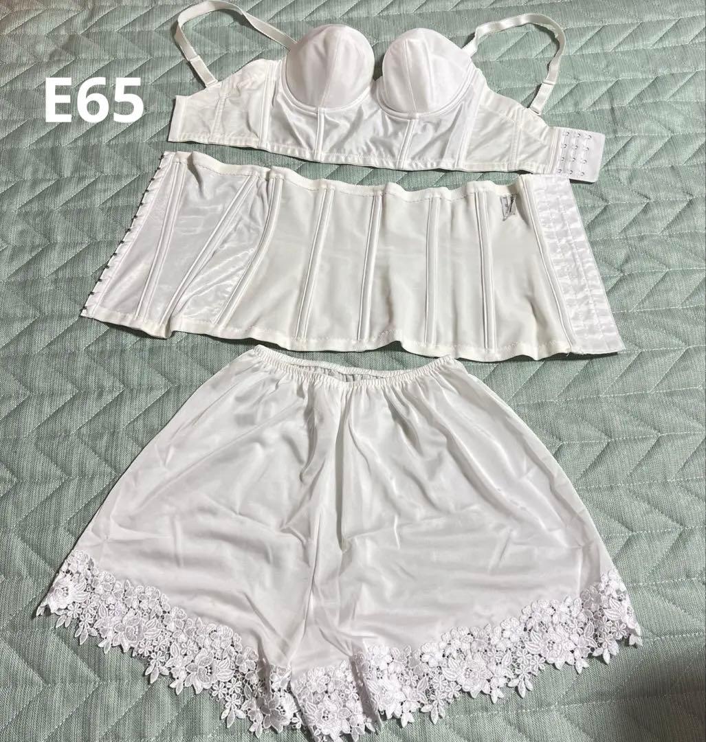 新品未使用　ワコールブライダルインナー E65 3点セット