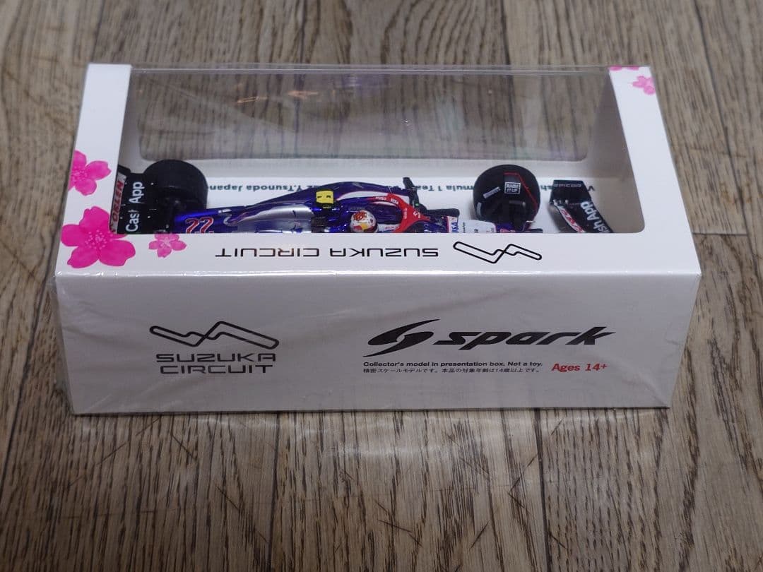 2024 1/43 鈴鹿サーキット別注 角田裕毅 VCARB F1 スパーク