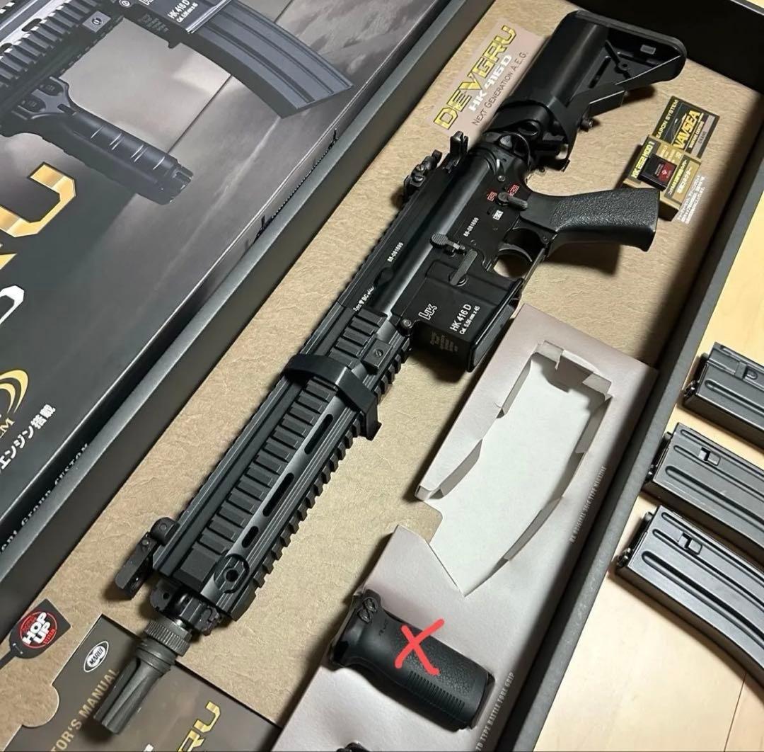 値下げ　次世代電動ガン　HK416 DEVGRU 電子トリガー搭載　メンテ済