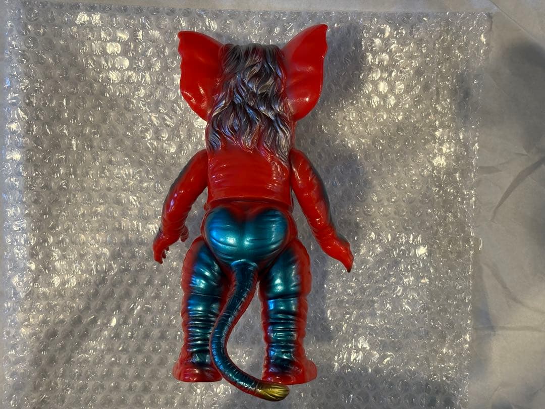 ブルマァク タイガン ソフビ 赤成型 墓場の画廊