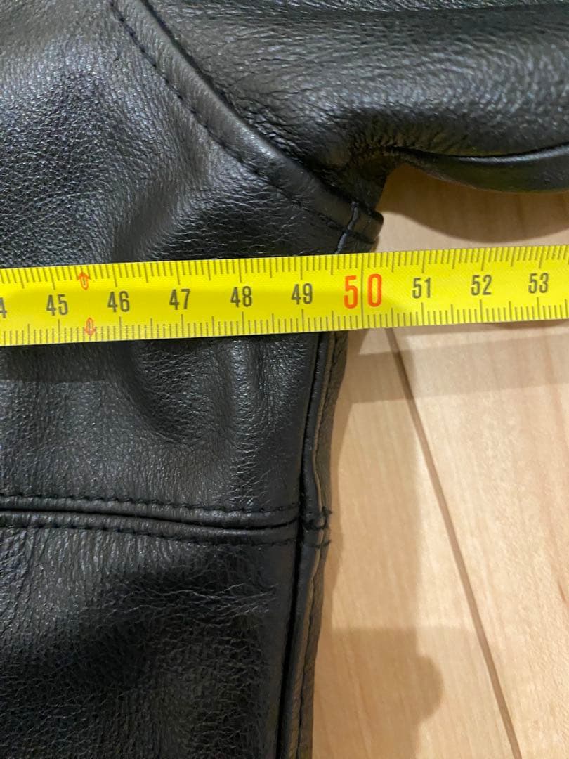 美品 B＆Yユナイテッドアローズ　MA-1タイプ　レザージャケット