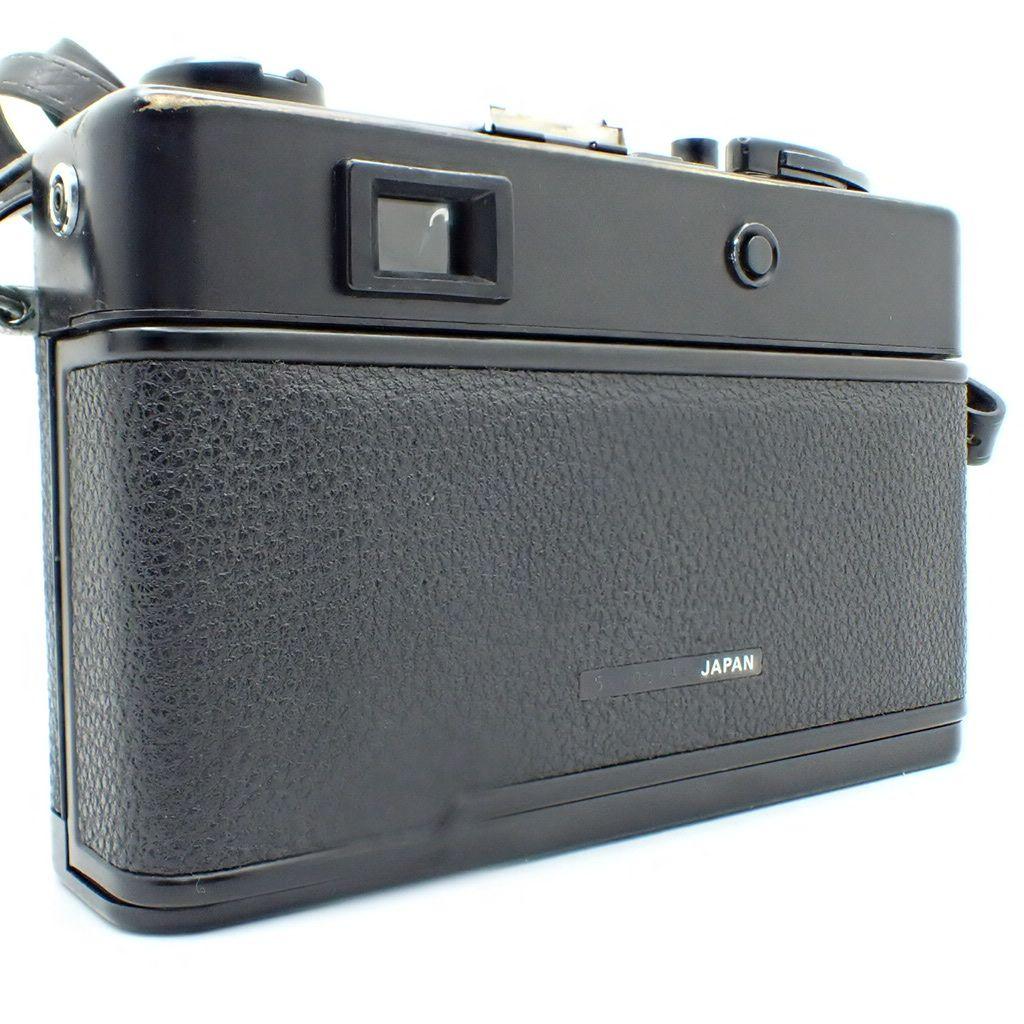 【動作確認済】ヤシカ ELECTRO35 GX ブラック 純正ケース付