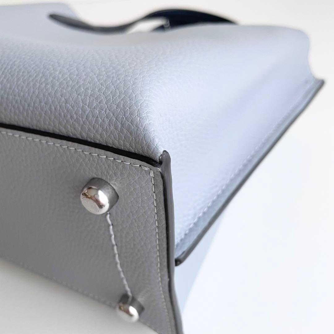 コーチ COACH ハンドバッグ ウィロウ トート 24 くすみカラー ほぼ新品