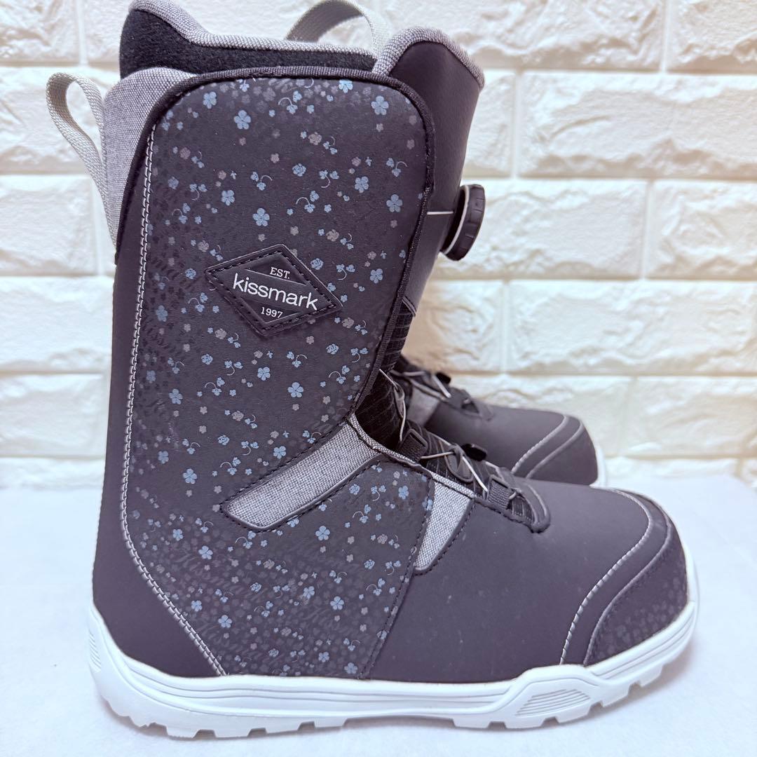 【未使用品】Kissmark スノーボードブーツ 25.0〜25.5cm BOA