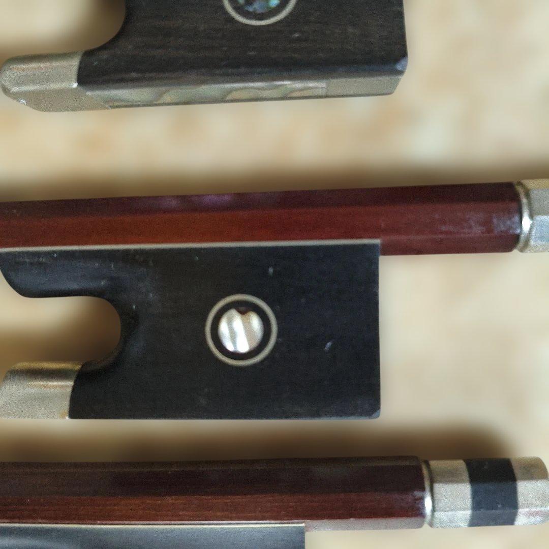 1/2~3/4 バイオリン弓 5本セット新品未使用アルシェブランドあり