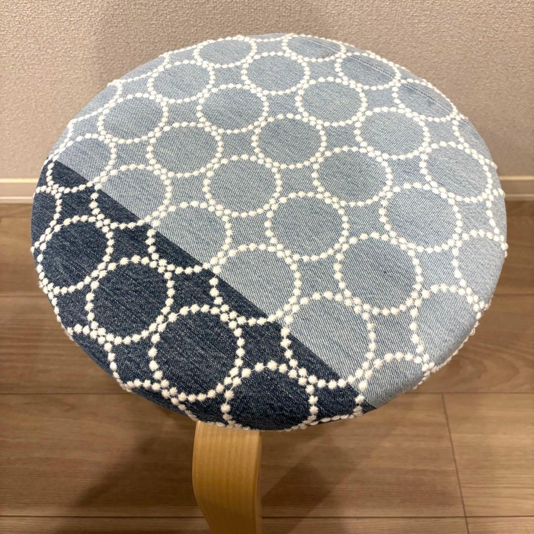 【価格交渉可】ミナペルホネン×Artek アルテック スツール60　限定品チェア